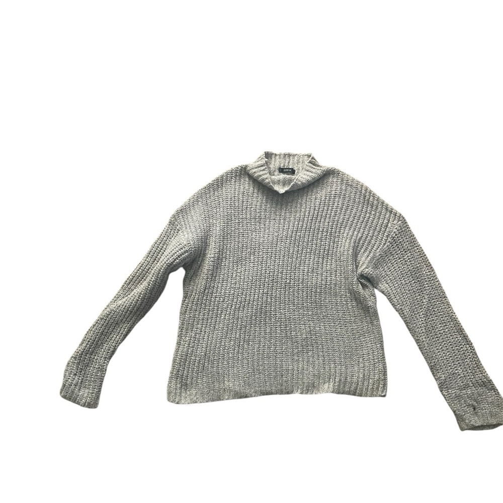Shein long sleeve grey knit sweater size large